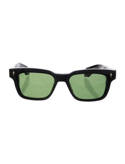 Pre-owned Jacques Marie Mage Molino Square Sunglasses In Black/clear