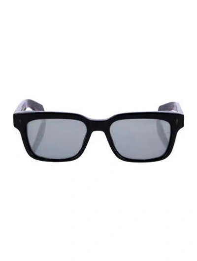 Pre-owned Jacques Marie Mage Molino Square Sunglasses In Brown