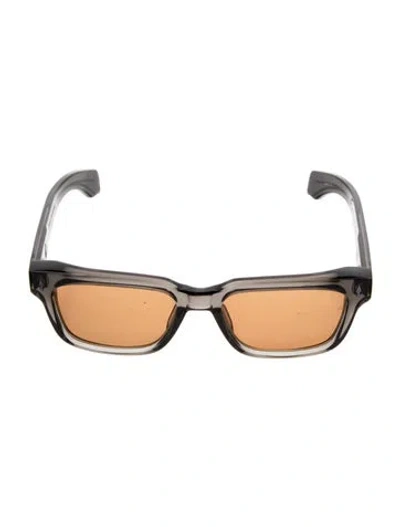 Pre-owned Jacques Marie Mage Molino Square Sunglasses In Gray