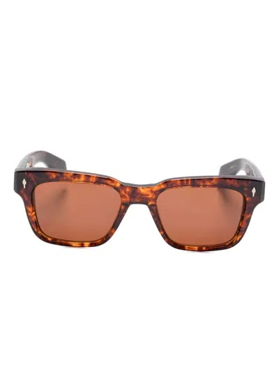Jacques Marie Mage "molino" Sunglasses Accessories In Brown