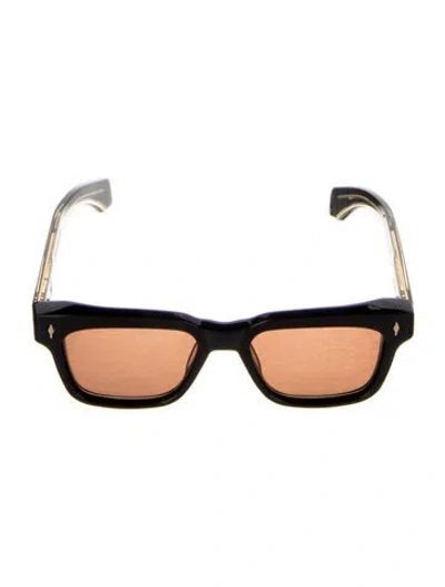 Pre-owned Jacques Marie Mage Molino Wayfarer Sunglasses In Black