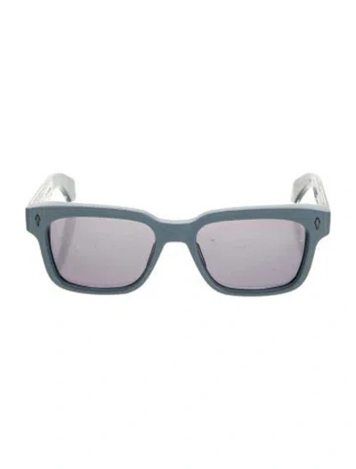 Pre-owned Jacques Marie Mage Molino Wayfarer Sunglasses In Black
