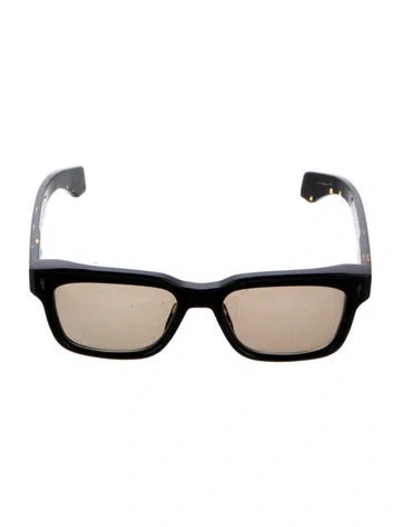 Pre-owned Jacques Marie Mage Molino Wayfarer Sunglasses In Black