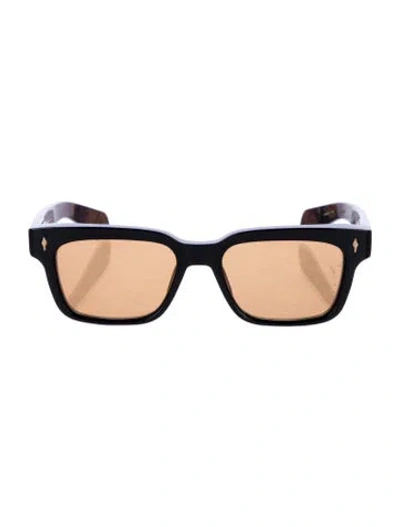 Pre-owned Jacques Marie Mage Molino Wayfarer Sunglasses In Black