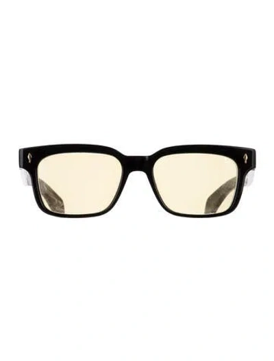 Pre-owned Jacques Marie Mage Molino Wayfarer Sunglasses In Black