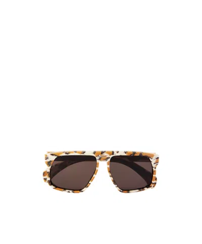 Jacques Marie Mage Neptune Aviator-style Acetate Sunglasses In Multi