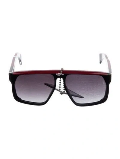 Pre-owned Jacques Marie Mage Neptune Shield Sunglasses In Multi
