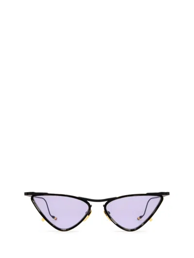 Jacques Marie Mage Niki Cat Eye Framed Sunglasses In Raven