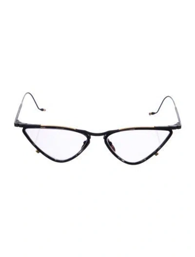 Pre-owned Jacques Marie Mage Niki Cat-eye Sunglasses In Multi