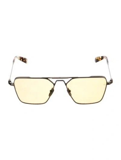 Pre-owned Jacques Marie Mage Omaha Square Sunglasses
