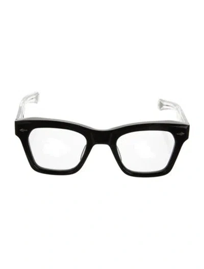 Pre-owned Jacques Marie Mage Picabia Eyeglasses In Black