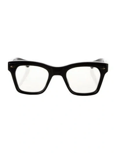 Pre-owned Jacques Marie Mage Picabia Wayfarer Eyeglasses In Black