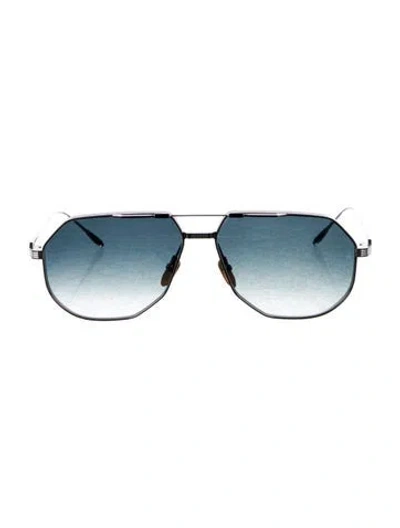 Pre-owned Jacques Marie Mage Reynold Aviator Sunglasses