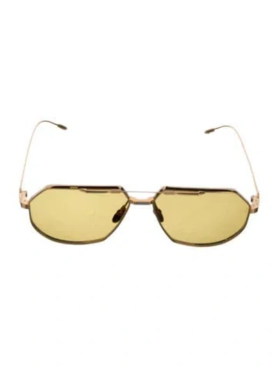 Pre-owned Jacques Marie Mage Reynold Square Sunglasses