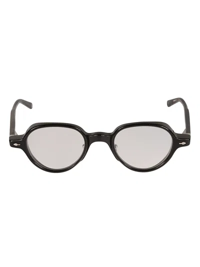Jacques Marie Mage Round Lens Classic Glasses In Marquina