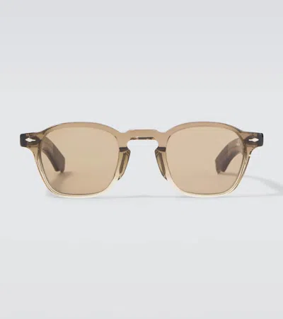 Jacques Marie Mage Round Sunglasses In Neutral