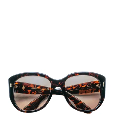 Jacques Marie Mage Roxy Round Sunglasses