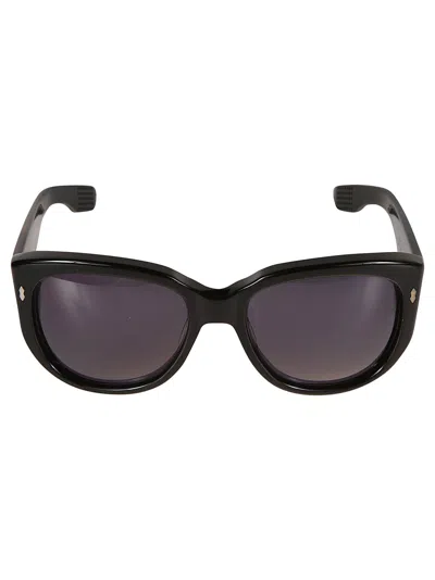 Jacques Marie Mage Roxy Sunglasses In Black