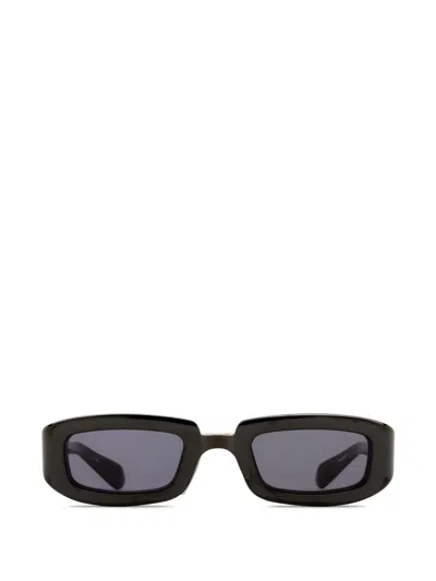 Jacques Marie Mage Ryder Rectangle-frame Sunglasses In Black