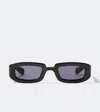 Jacques Marie Mage Ryder Rectangular Sunglasses In Schwarz