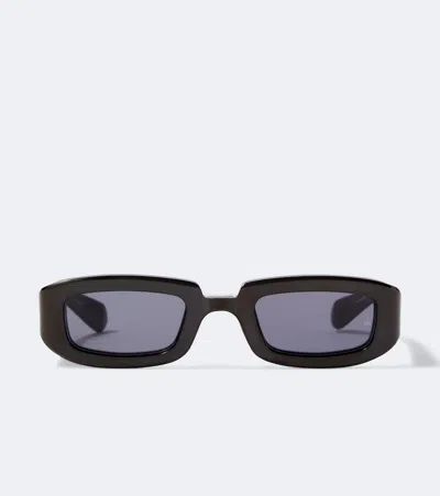 Jacques Marie Mage Ryder Rectangular Sunglasses In Schwarz