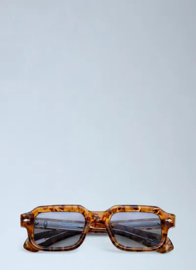 Jacques Marie Mage Sandro 13u Sunglasses In Brown