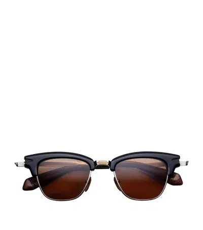 Jacques Marie Mage Sartre Sunglasses In Black
