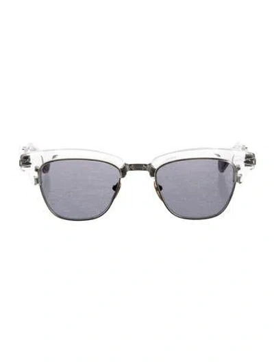 Pre-owned Jacques Marie Mage Sartre Wayfarer Sunglasses In Transparent