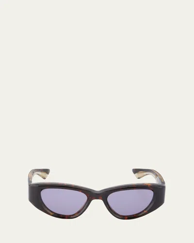 Jacques Marie Mage Seymour Cat-eye Acetate Sunglasses In 13v-beau