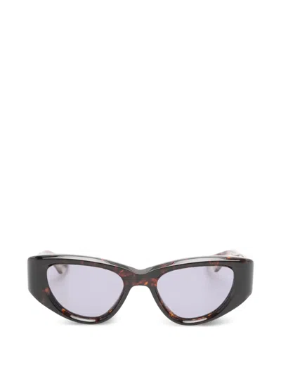 Jacques Marie Mage Seymour Tortoiseshell Sunglasses In Brown