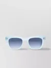 JACQUES MARIE MAGE SQUARE FRAME SUNGLASSES WITH BLUE LENSES