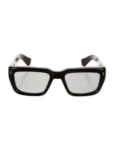Pre-owned Jacques Marie Mage Square Mirrored Sunglasses