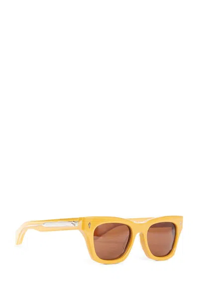 Jacques Marie Mage Squared Frames In Brown