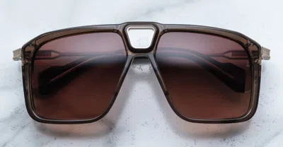 Jacques Marie Mage Sunglasses In Brown