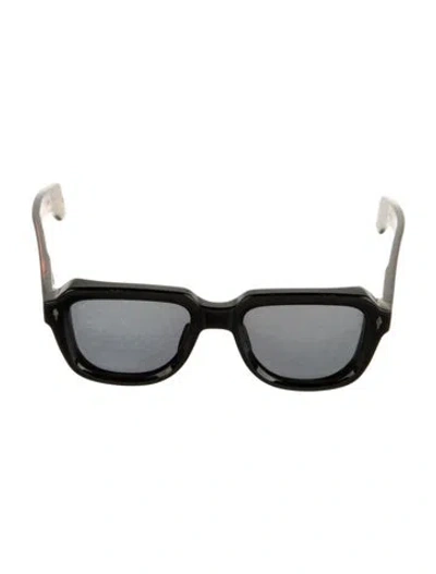 Pre-owned Jacques Marie Mage Taos Hopper Square Sunglasses In Black