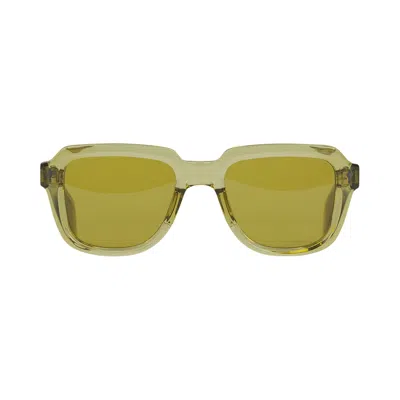 Pre-owned Jacques Marie Mage Taos Sunglasses 'olive' | Green | Men's Size Onesize