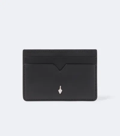 Jacques Marie Mage Theodore Leather Card Holder In Black
