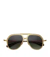 Jacques Marie Mage Titanium Aviator Lockheed Sunglasses