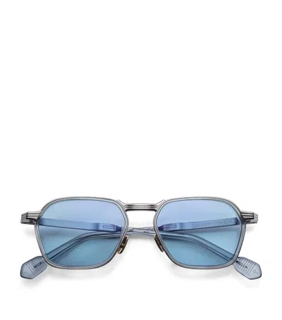 Jacques Marie Mage Titanium Beckett Sunglasses In Pattern