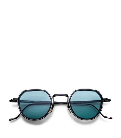 Jacques Marie Mage Titanium Dixon Sunglasses In Black