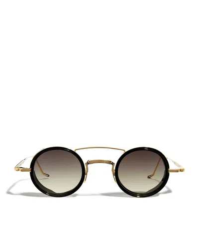 Jacques Marie Mage Titanium Ringo Sunglasses In Black