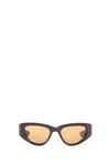 Jacques Marie Mage Unisex Brown Eyewear In Brown