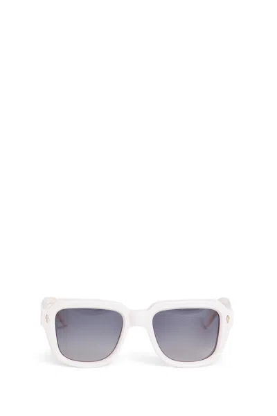 Jacques Marie Mage Unisex Pink Eyewear In White