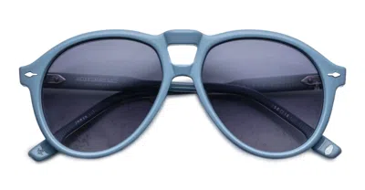 Jacques Marie Mage Valkyrie - Tiger Sunglasses In Blue