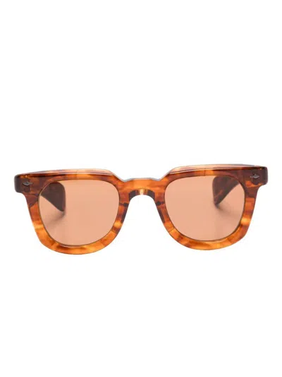 Jacques Marie Mage "vedome" Sunglasses Accessories In Brown