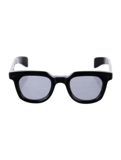 Pre-owned Jacques Marie Mage Vendome Square Sunglasses In Black/silver