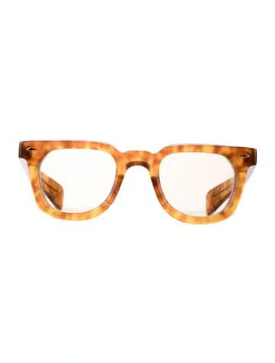 Pre-owned Jacques Marie Mage Vendome Wayfarer Sunglasses In Brown
