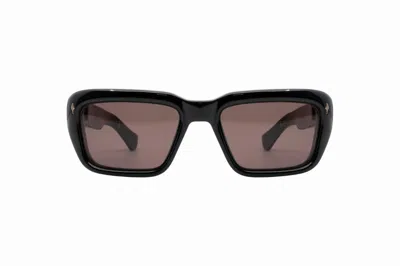 Jacques Marie Mage Walker Rectangular Frame Sunglasses In Black