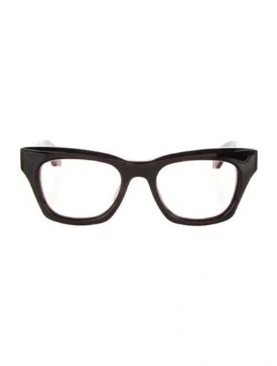 Pre-owned Jacques Marie Mage Wayfarer Tinted Sunglasses In Black