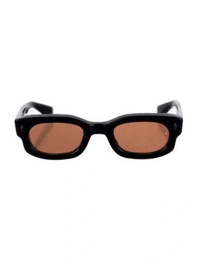Pre-owned Jacques Marie Mage Whiskeyclone Square Sunglasses In Blue